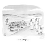 "The kid's good." - New Yorker Cartoon Premium Giclee Print by Paul Noth
