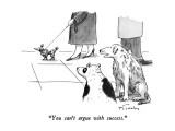 "You can't argue with success." - New Yorker Cartoon Premium Giclee Print by Mike Twohy