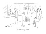 "The usual, Ben." - New Yorker Cartoon Premium Giclee Print by Ed Arno