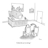 "I think this one's in the bag." - New Yorker Cartoon Premium Giclee Print by Zachary Kanin