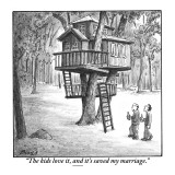 "The kids love it, and it's saved my marriage." - New Yorker Cartoon Premium Giclee Print by Harry Bliss