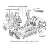 "I'll have someone come in and prep you for the bill." - New Yorker Cartoon Premium Giclee Print by Robert Leighton