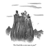 "Do I look like a wise man to you?" - New Yorker Cartoon Premium Giclee Print by Frank Cotham