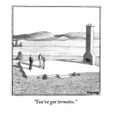 "You've got termites." - New Yorker Cartoon Premium Giclee Print by Matthew Diffee