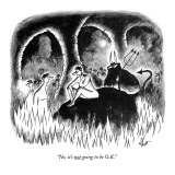 "No, it's not going to be O.K." - New Yorker Cartoon Premium Giclee Print by Frank Cotham