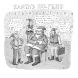 Santa's Helpers - New Yorker Cartoon Premium Giclee Print by Roz Chast