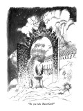 "Do you take MasterCard?" - New Yorker Cartoon Premium Giclee Print by Robert Weber