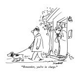 "Remember, you're in charge." - New Yorker Cartoon Premium Giclee Print by Frank Modell
