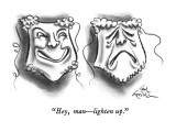"Hey man—lighten up." - New Yorker Cartoon Premium Giclee Print by Ed Fisher