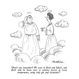 "Don't you remember?  We were at Herb and Sally's, and Herb said he knew h…" - New Yorker Cartoon Premium Giclee Print by J.B. Handelsman