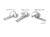 Three fortune cookies; one a "Fortune Cookie," one a "Forbes Cookie" and o… - New Yorker Cartoon Premium Giclee Print by Michael Crawford
