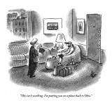 "This isn't working. I'm putting you on a plane back to Ohio." - New Yorker Cartoon Premium Giclee Print by Frank Cotham
