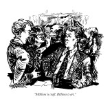 "Millions is craft. Billions is art." - New Yorker Cartoon Premium Giclee Print by William Hamilton