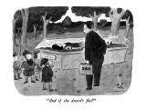 "And if she doesn't file?" - New Yorker Cartoon Premium Giclee Print by Danny Shanahan