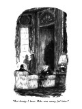 "Best therapy I know.  Make some money, feel better." - New Yorker Cartoon Premium Giclee Print by Robert Weber