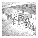 A twist on metal detectors at the airport. - New Yorker Cartoon Premium Giclee Print by John O'brien