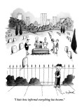 "I hate how informal everything has become." - New Yorker Cartoon Premium Giclee Print by W.B. Park
