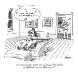 "The sixties are over, Ralph.  The seventies and the eighties, for God's s…" - New Yorker Cartoon Premium Giclee Print by Jack Ziegler