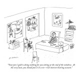 "Your pot o' gold is doing nothing for you sitting at the end of the rainb…" - New Yorker Cartoon Premium Giclee Print by Michael Maslin