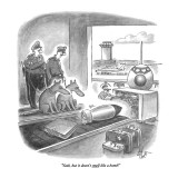 "Yeah, but it doesn't smell like a bomb!" - New Yorker Cartoon Premium Giclee Print by Frank Cotham