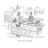 "Your card is overwrought." - New Yorker Cartoon Premium Giclee Print by Danny Shanahan