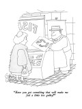 "Have you got something that will make me feel a little less guilty?" - New Yorker Cartoon Premium Giclee Print by Gahan Wilson