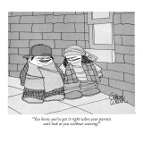 "You know you've got it right when your parents can't look at you without …" - New Yorker Cartoon Premium Giclee Print by Gahan Wilson