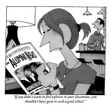 "If you didn't want to feel inferior to your classmates, you shouldn't hav…" - New Yorker Cartoon Premium Giclee Print by William Haefeli