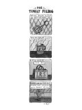 For Timely Filing - New Yorker Cartoon Premium Giclee Print by Roz Chast