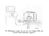 "In Washington today, the sun rose over Capitol Hill and received broad bi…" - New Yorker Cartoon Premium Giclee Print by Robert Mankoff