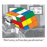 "Don't worry, we'll soon have you all sorted out." - New Yorker Cartoon Premium Giclee Print by Gahan Wilson