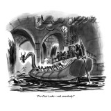 "For Pete's sake—ask somebody!" - New Yorker Cartoon Premium Giclee Print by Lee Lorenz