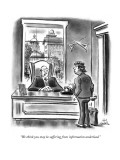 "We think you may be suffering from information underload." - New Yorker Cartoon Premium Giclee Print by Ed Fisher