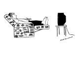 'Network Tourist' - New Yorker Cartoon Premium Giclee Print by Nick Downes