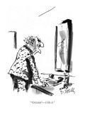 " 'Grizzled' — I like it." - New Yorker Cartoon Premium Giclee Print by Donald Reilly
