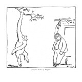 700,000 Years of Progress - New Yorker Cartoon Premium Giclee Print by Alfred Frueh