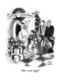 "Who hired him?" - New Yorker Cartoon Premium Giclee Print by Joseph Farris