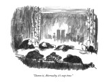 "Damn it, Abernathy, it's nap time." - New Yorker Cartoon Premium Giclee Print by Robert Weber