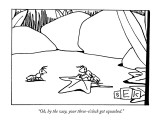 "Oh, by the way, your three-o'clock got squashed." - New Yorker Cartoon Premium Giclee Print by Bruce Eric Kaplan