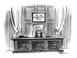 'Je Ne Regrette Rien.' - New Yorker Cartoon Premium Giclee Print by Lee Lorenz