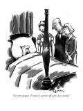 "Get me my gun.  I want to squeeze off a few last rounds." - New Yorker Cartoon Premium Giclee Print by Eldon Dedini