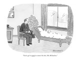 "You've got to want to connect the dots, Mr. Michaelson." - New Yorker Cartoon Premium Giclee Print by Danny Shanahan