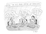 How The Old Penn Station Got Demolished - New Yorker Cartoon Premium Giclee Print by Roz Chast