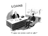 "I suppose mere promises would not suffice." - New Yorker Cartoon Premium Giclee Print by Stan Hunt