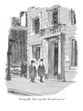 "So long, Bill. This is my club. You can't come in." - New Yorker Cartoon Premium Giclee Print by Robert Weber