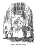 "I got an A for not smoking." - New Yorker Cartoon Premium Giclee Print by Robert Weber