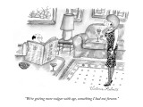 "We're getting more vulgar with age, something I had not forseen." - New Yorker Cartoon Premium Giclee Print by Victoria Roberts