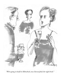 "We're going to build in Rhinebeck, once Steven finds the right brick." - New Yorker Cartoon Premium Giclee Print by Michael Crawford
