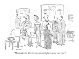 "This is Kevin. Kevin was uncool before uncool was cool." - New Yorker Cartoon Premium Giclee Print by Robert Mankoff