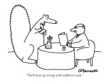 "You'll never go wrong with sunflower seeds." - New Yorker Cartoon Premium Giclee Print by Charles Barsotti